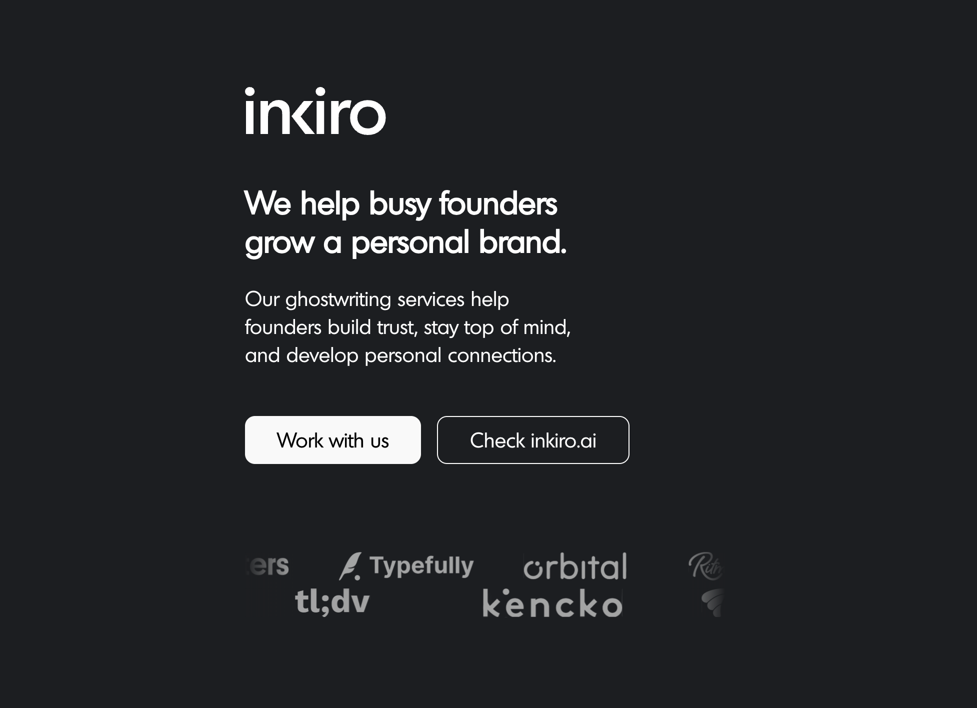 Inkiro AI LinkedIn content platform for team voice-based drafting