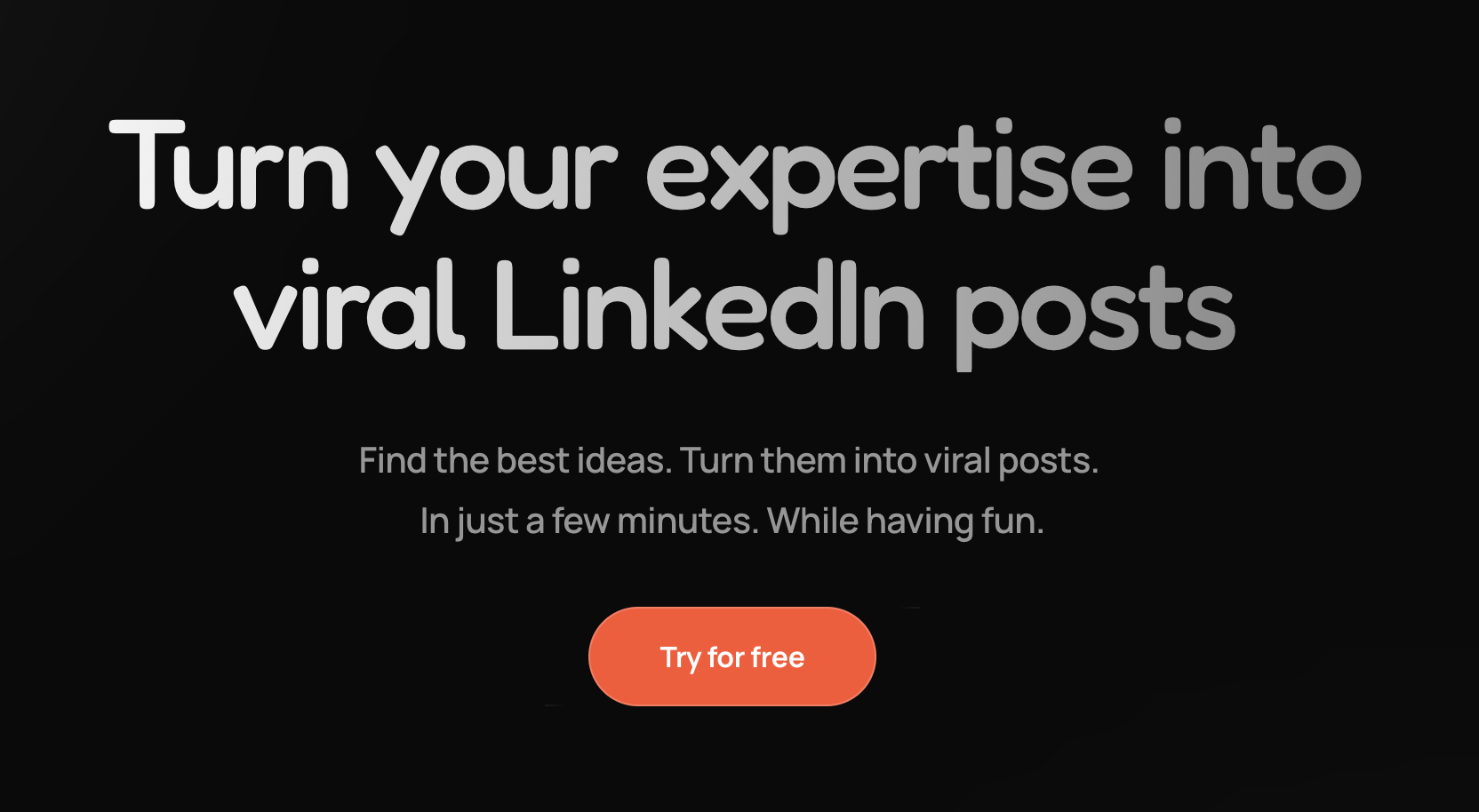 Kawaak LinkedIn post generator with tone consistency